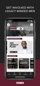 Legacy Minded Men App screenshot #1 for iPhone