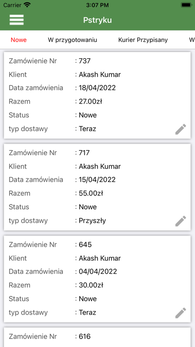Pstryku.pl- Restauracja Screenshot