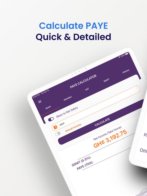 Screenshot #4 pour Ghana PAYE / SSNIT Calculator
