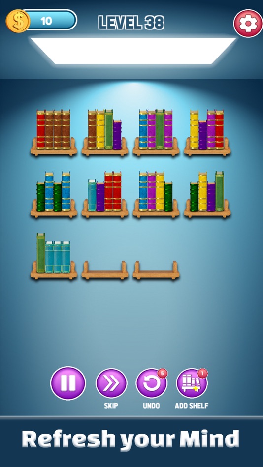 #3. Book Sort Master Sortpuzz (iOS) 由: Aysha Sehar