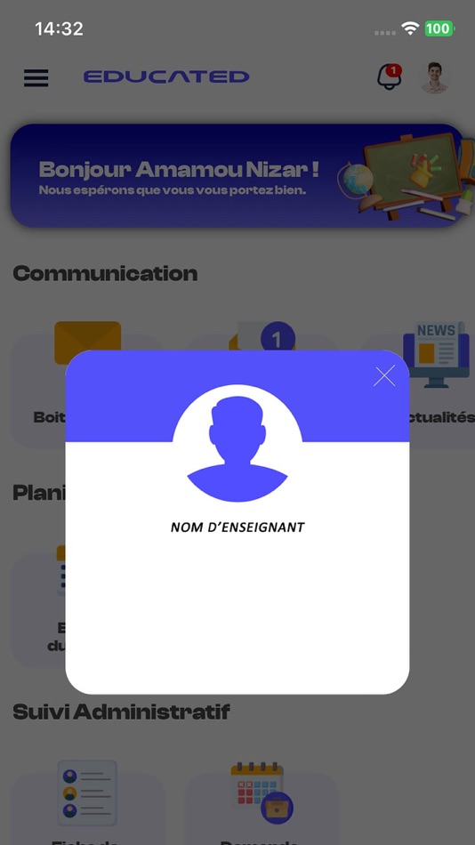 #5. Educated Enseignant (iOS) Podle: Manel ben said