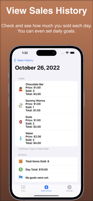 ‎Sales Counter Screenshot