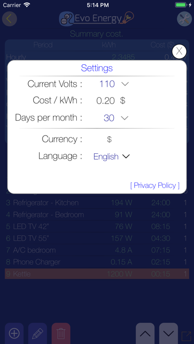 Evo Energy - Premium Screenshot