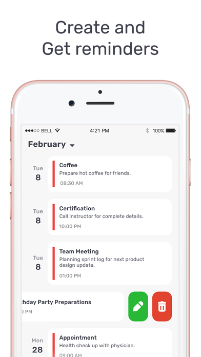 Calendrier Screenshot