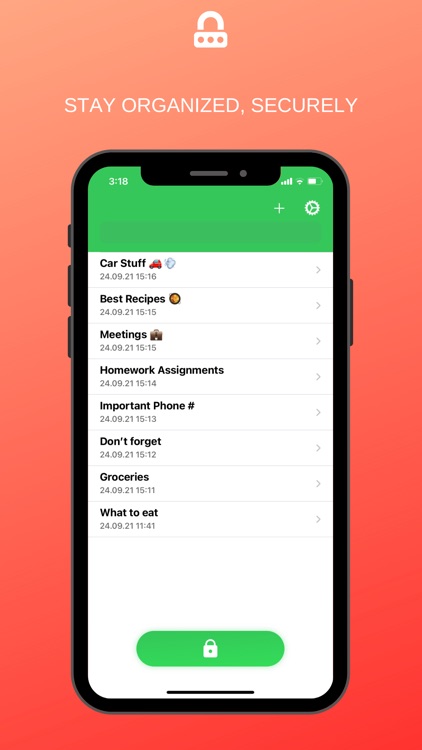 Lock Pad - Private Notebook