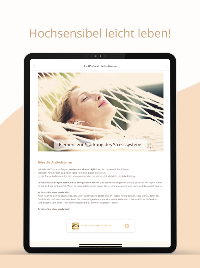 Hochsensibel leicht leben