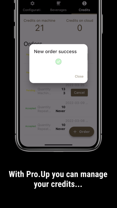 Saeco PRO.UP Screenshot