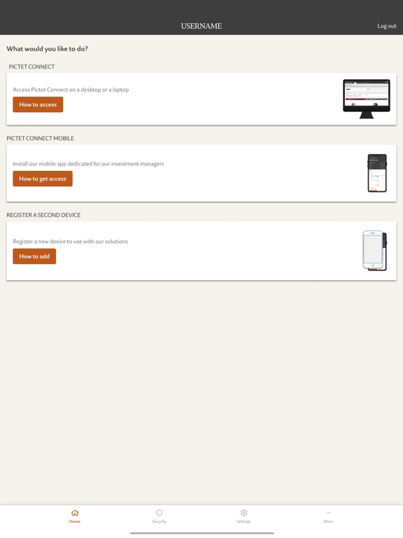 Screenshot #4 pour Pictet Safe Connect
