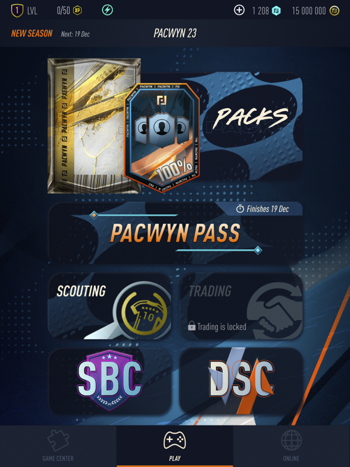 Pacwyn 23 Draft and Pack Opener