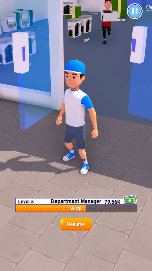 #4. Tech Store Tycoon (iOS) 由: Dumbbell Games Yazilim Anonim Sirketi