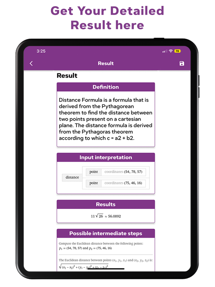 Distance Formula Calculator