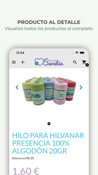Mercería Sarabia Screenshot