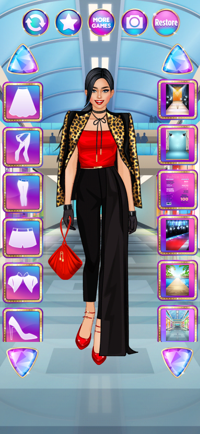 Fashion Diva Dress Up Games