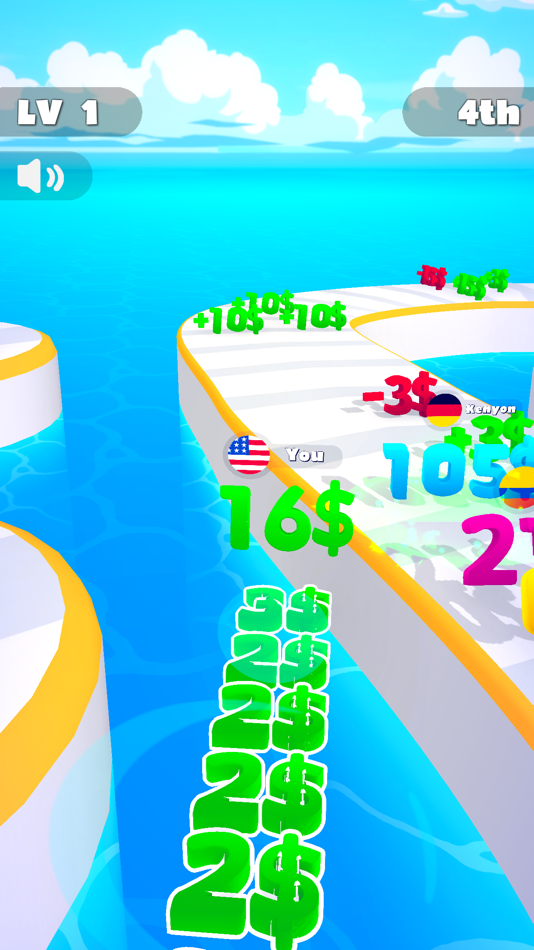 #4. Digit's Race (iOS) Podle: Hande Oney