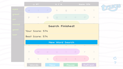 Trugs WordSearch 2 Screenshot