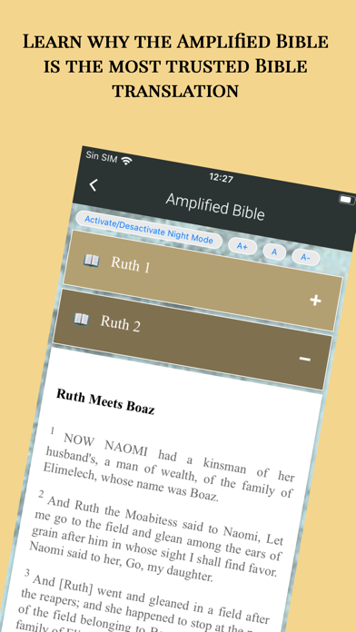 Amplified Bible Study Offline Screenshot