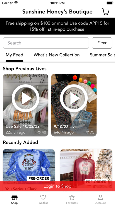 Sunshine Honey’s Boutique Screenshot