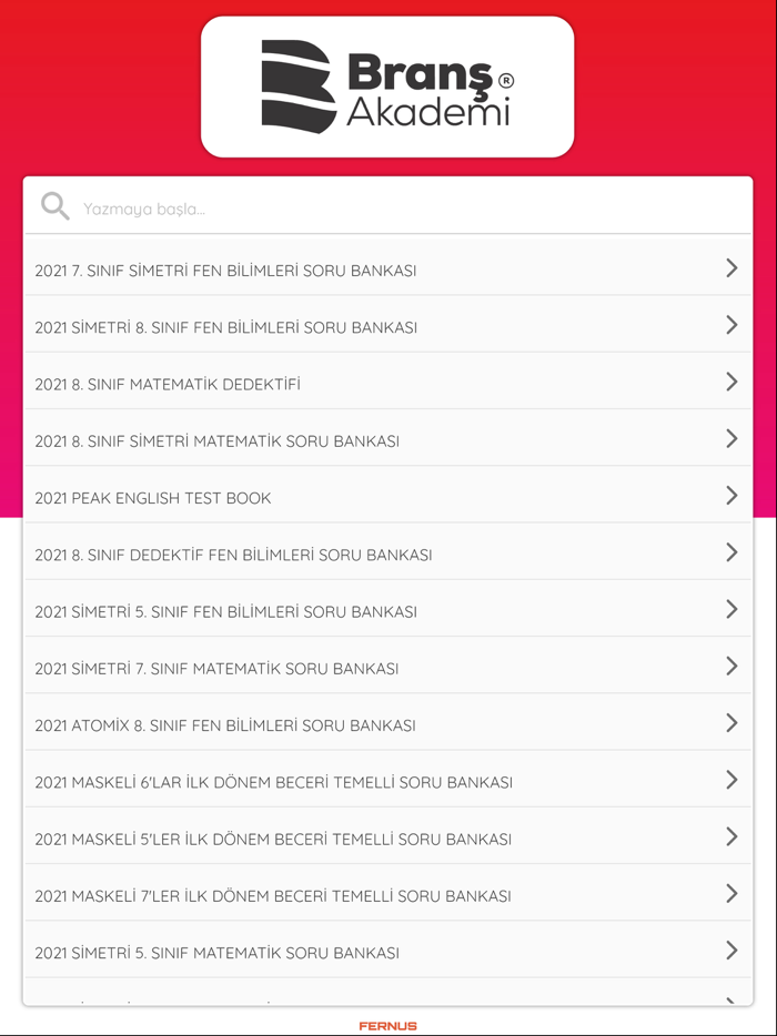 Branş Akademi Video Çözüm