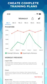 strongur: the best workout log iphone screenshot 3
