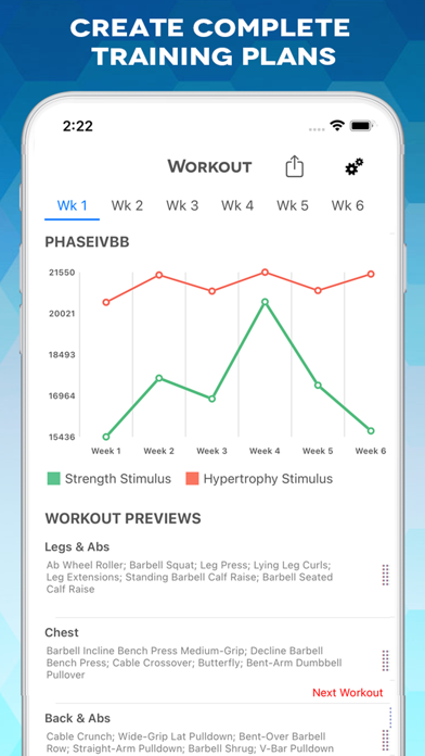 Screenshot #3 pour Strongur: The Best Workout Log