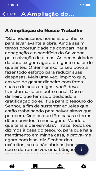 Livros da Ellen White Screenshot