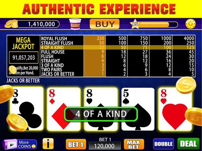 Occams Video Poker Las Vegas