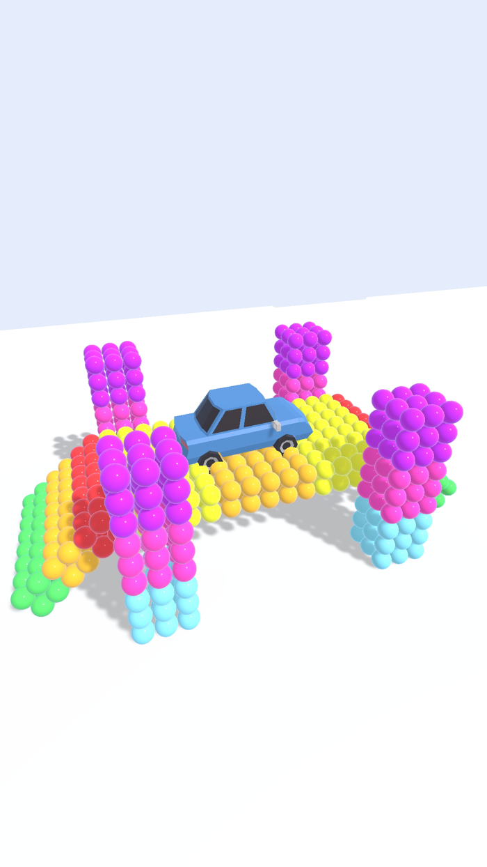 Magnetic Balls Simulation