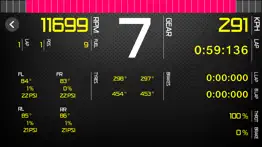 sim racing dash for f122 iphone screenshot 1