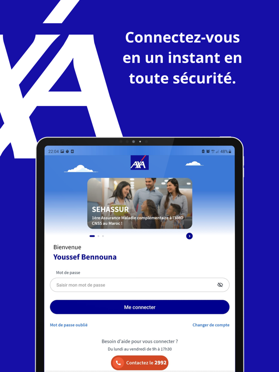 Screenshot #4 pour MyAXA Maroc & CIMA