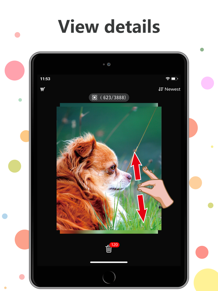Flow - Delete photos