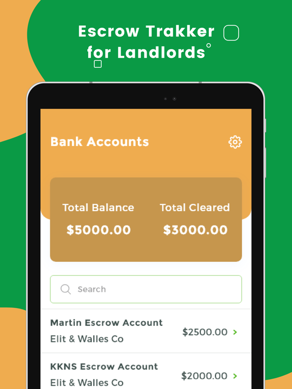 Screenshot #4 pour Escrow Trakker for Landlords