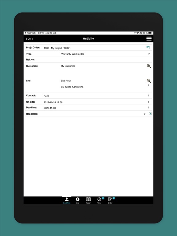 Screenshot #6 pour Infobric Workorder