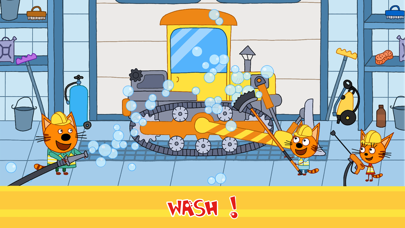 Kid-E-Cats: Building Car Games Screenshot