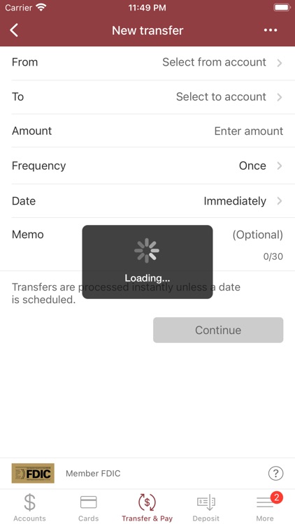 Lusitania Savings Bank Mobile screenshot-4