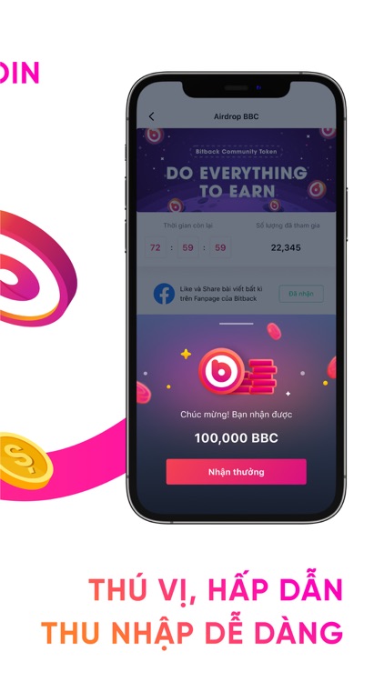 Bitback - Nhận thưởng Bitcoin screenshot-5