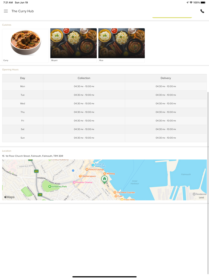 The Curry Hub Falmouth