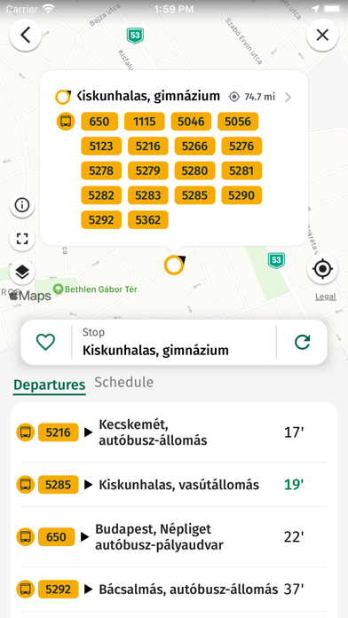 utas.hu Screenshot