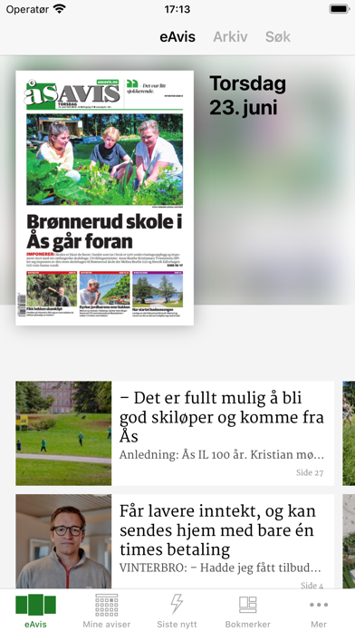 Ås Avis eAvis Screenshot