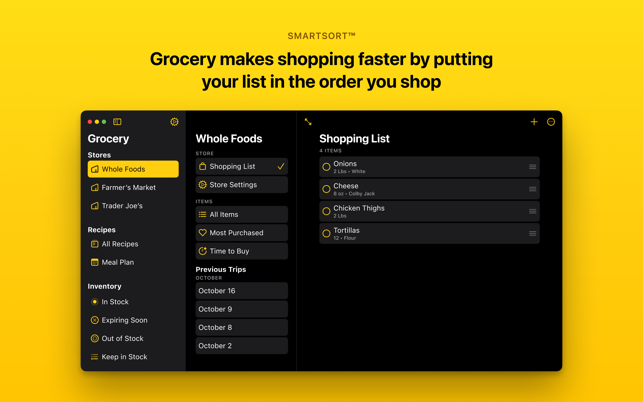 ‎Grocery - Smart Shopping List Screenshot