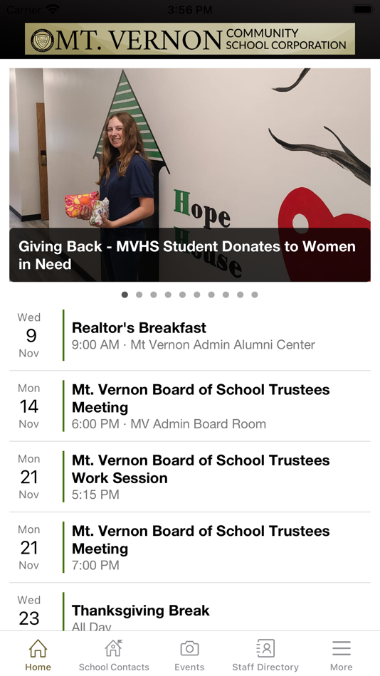 #1. Mt. Vernon CSC (iOS) 由: Mt. Vernon Community School Corporation