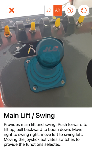 JLG AR Screenshot