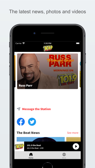 101.9 the Beat Screenshot