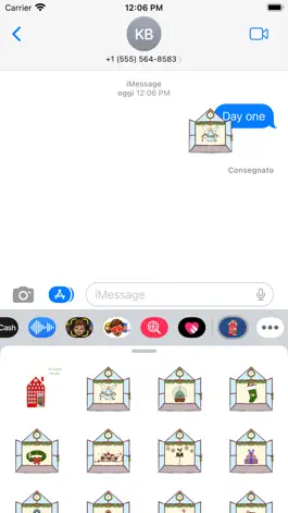 Game screenshot Jesus christmas calendar! apk