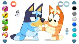 Game screenshot Bluey coloring book mod apk