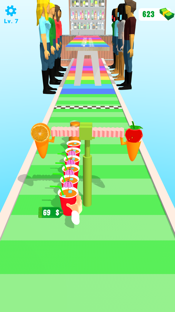 Cup Evolution 3D -Party Runner