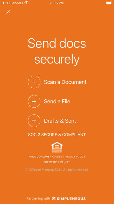 Offerpad Home Loans Screenshot