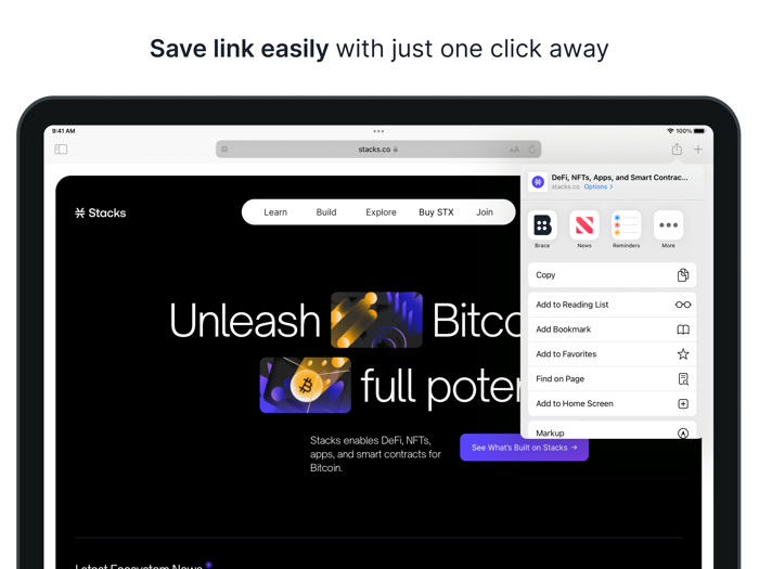 Brace.to - Bookmark Manager
