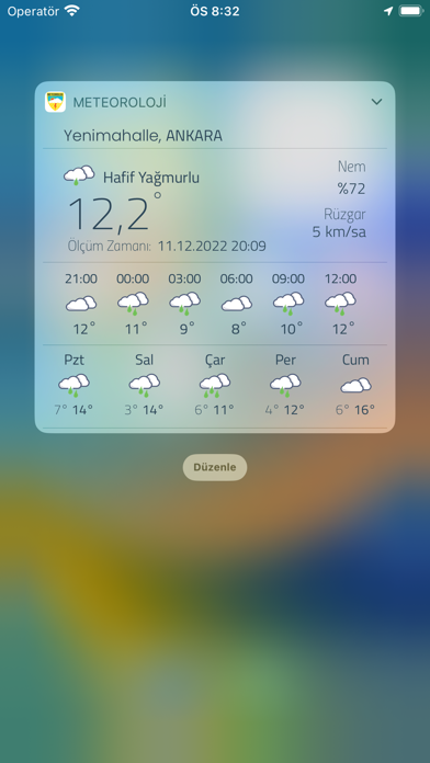 Hava Durumu Meteoroloji Screenshot