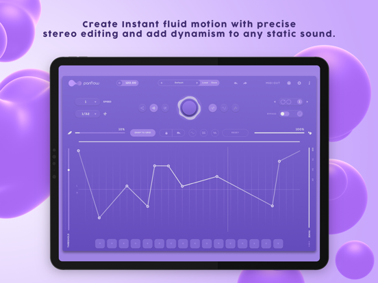 Panflow iPad screenshot 4 - Music app