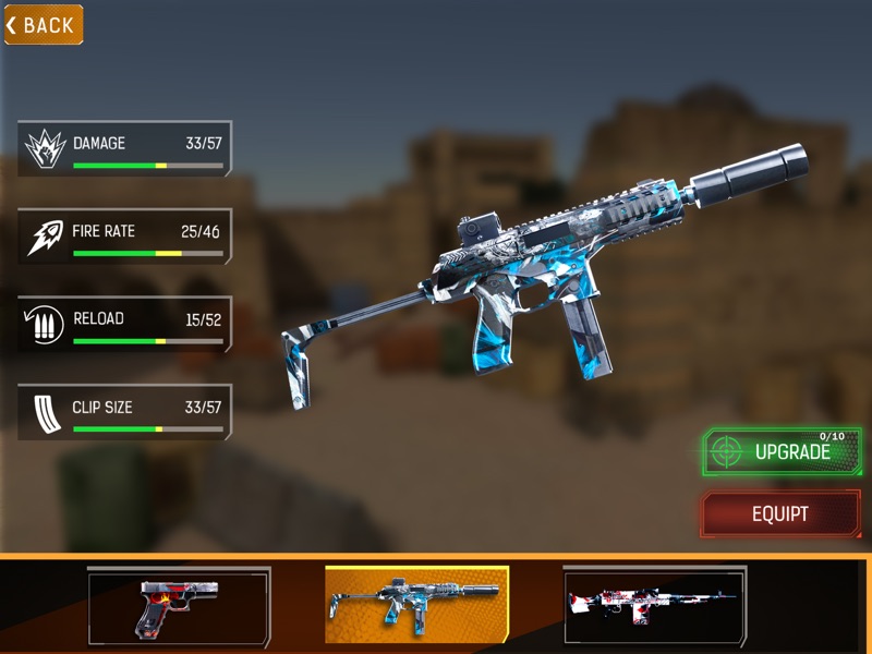 War 3D Battle Fight Gun Games screenshot 9